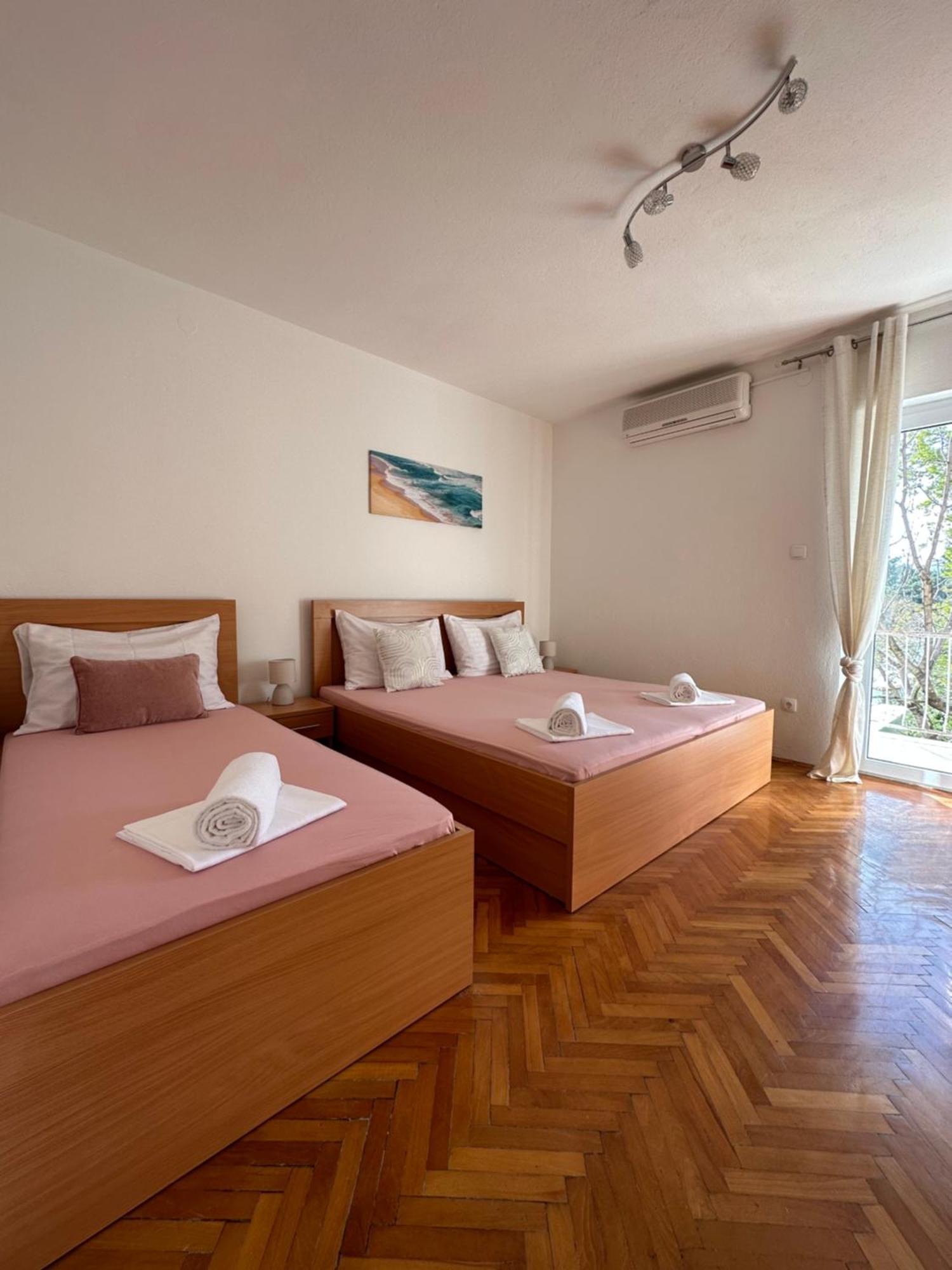 Villa Ruza 30M From The Beach Baška Voda Стая снимка