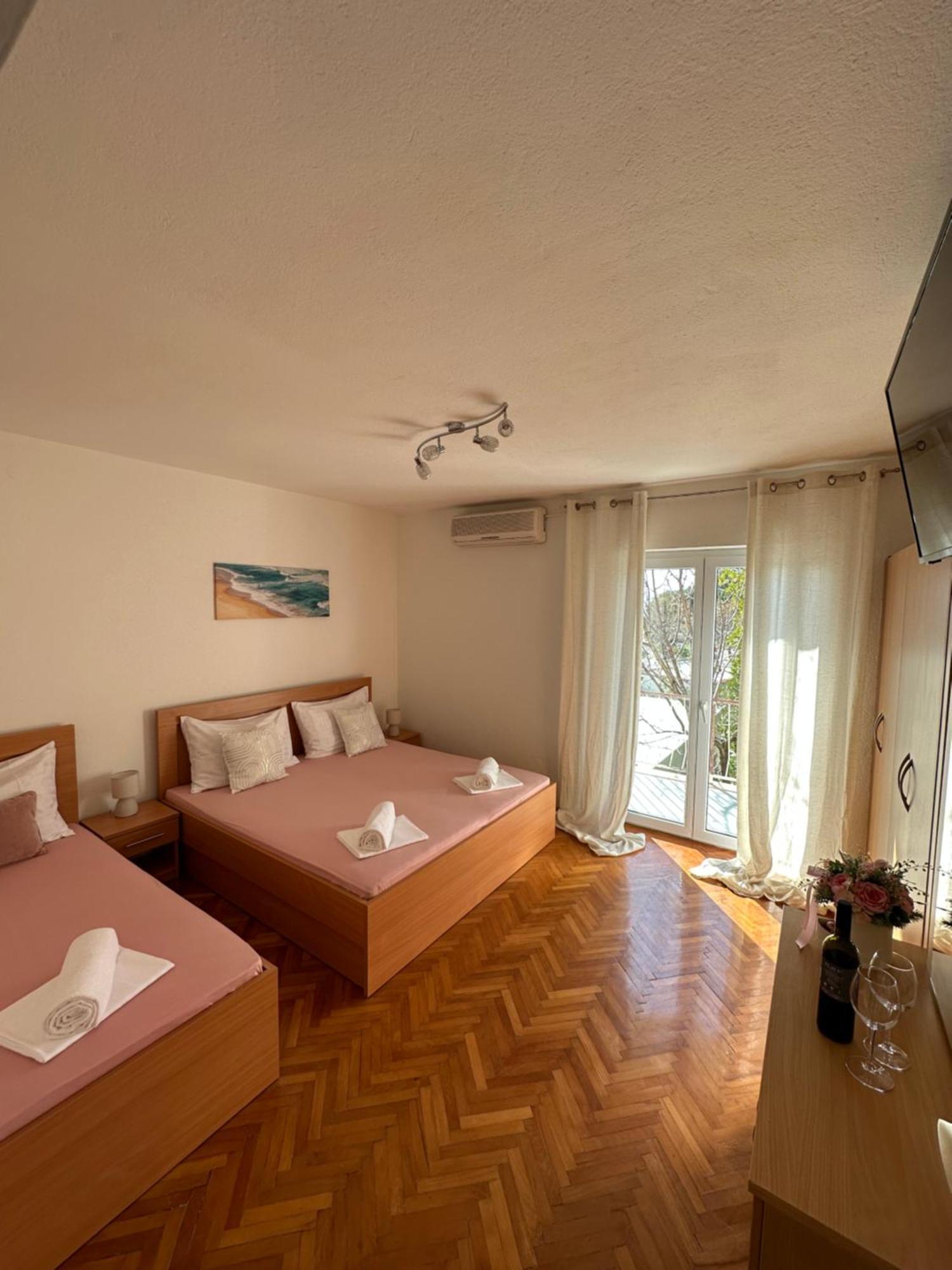 Villa Ruza 30M From The Beach Baška Voda Стая снимка